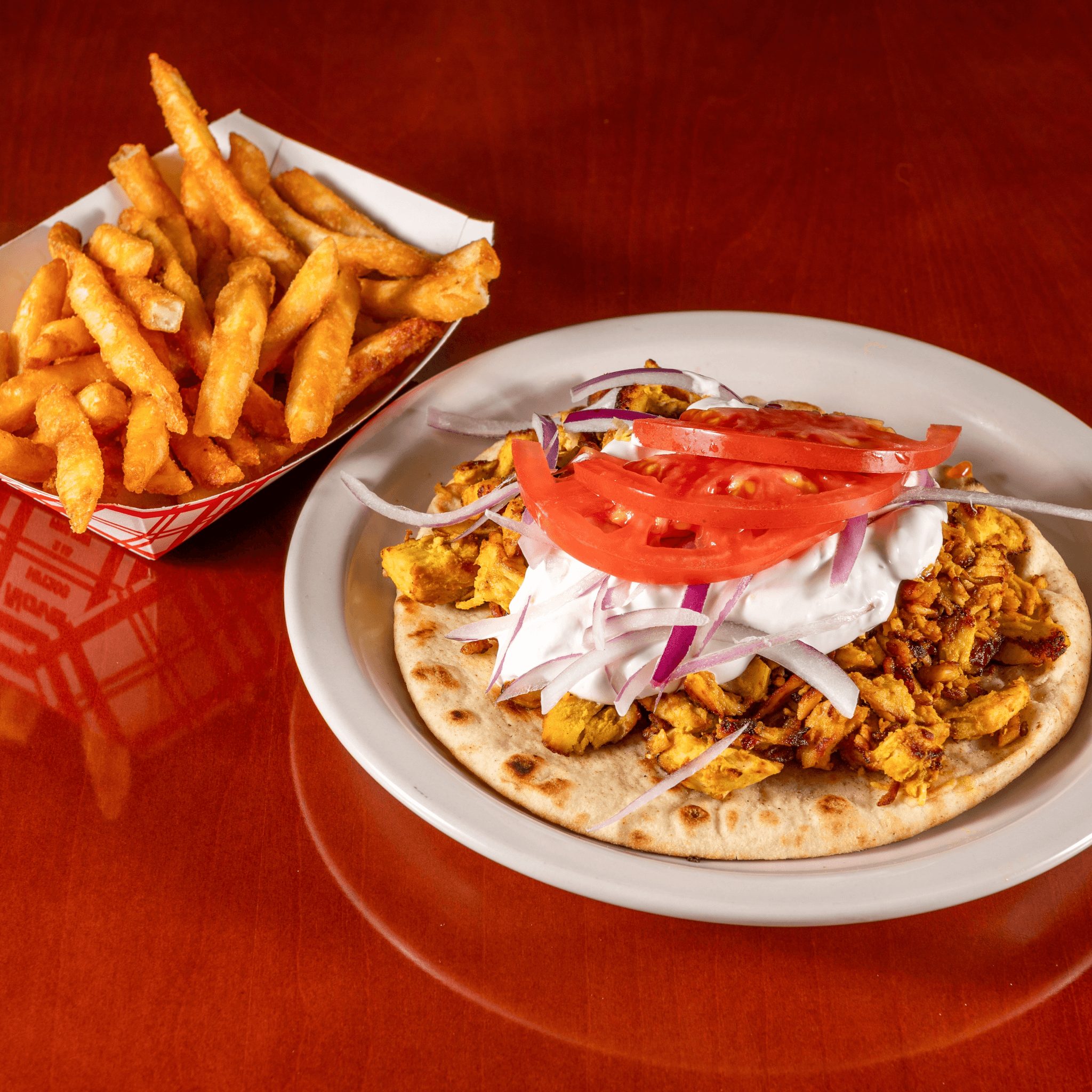Chicken Gyros.