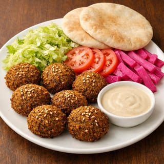 Falafel Plate Appetizer