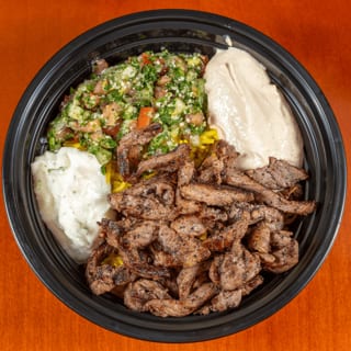 Beef Kabob Mediterranean Bowl