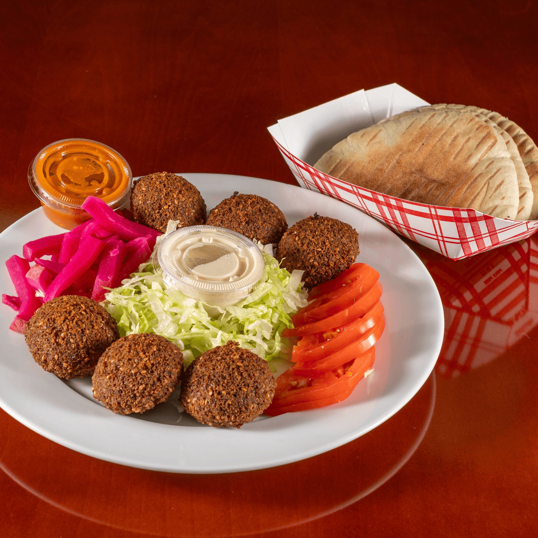 Falafel Plate Dinner.
