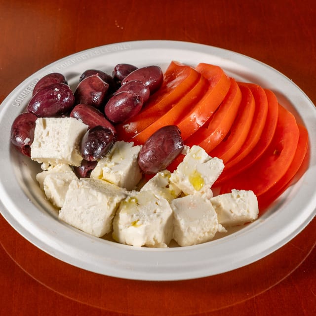 Feta - Olive - Tomato.
