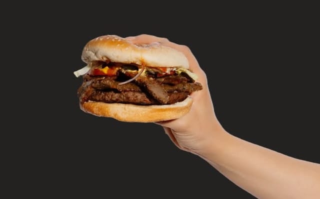 1/3 lb Gyro Burger.