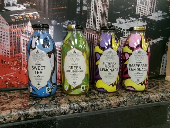 Harney & Sons Organic Teas & Lemonades.