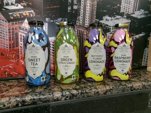 Harney & Sons Organic Teas & Lemonades.