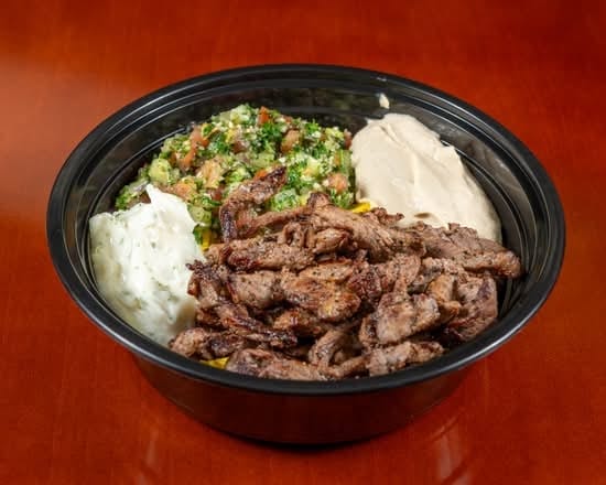 Beef Kabob Protein Bowl.